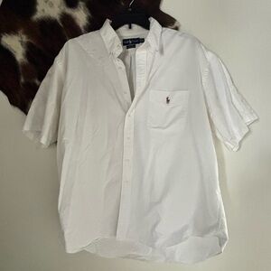 Men’s Ralph Lauren White Button Down